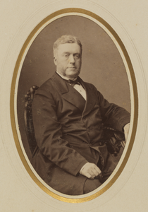 221431 Portret van mr. H. Royaards van Scherpenzeel, geboren 1826, lid van Provinciale Staten van Utrecht (1866-1896), ...
